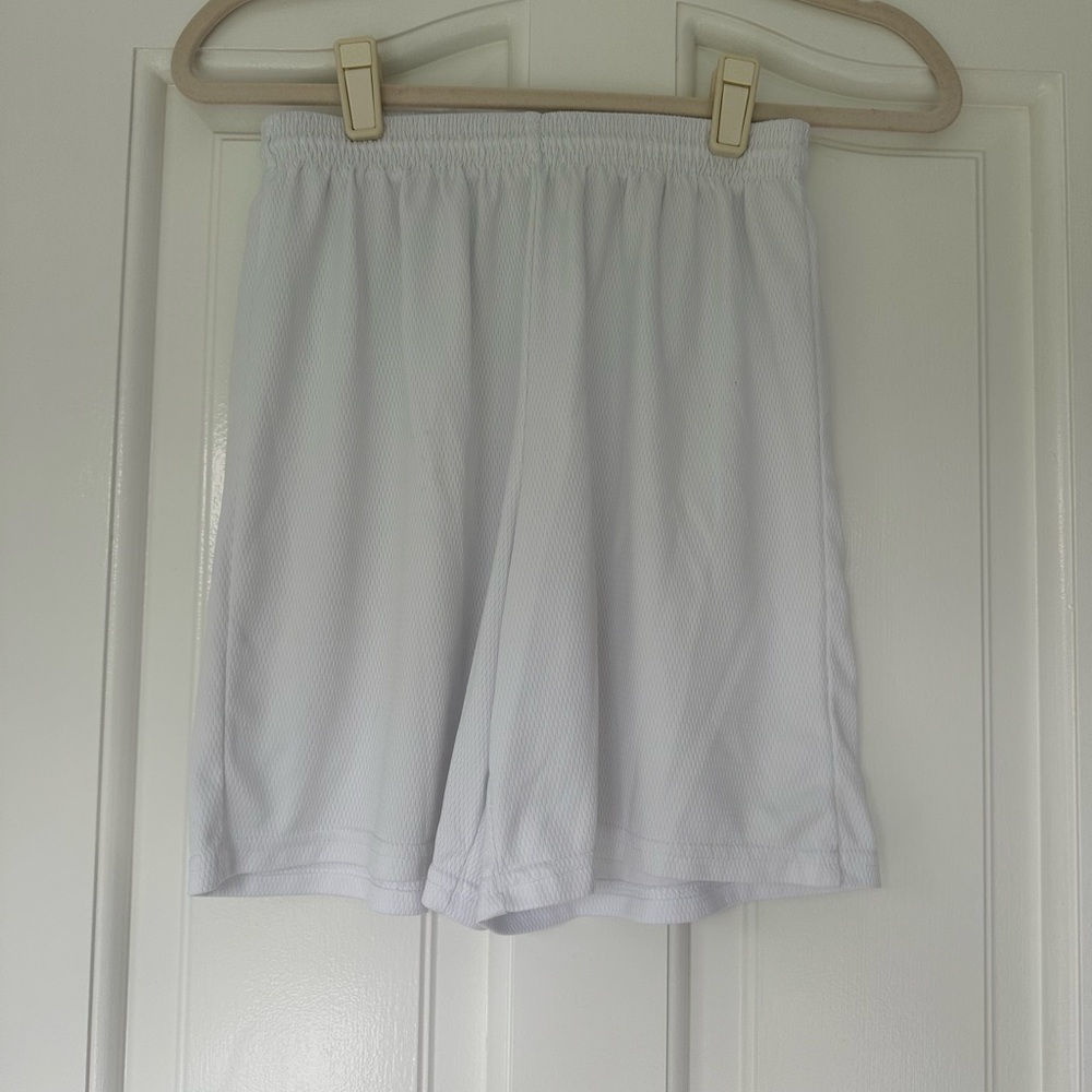 All-White A4 Boys’ Shorts